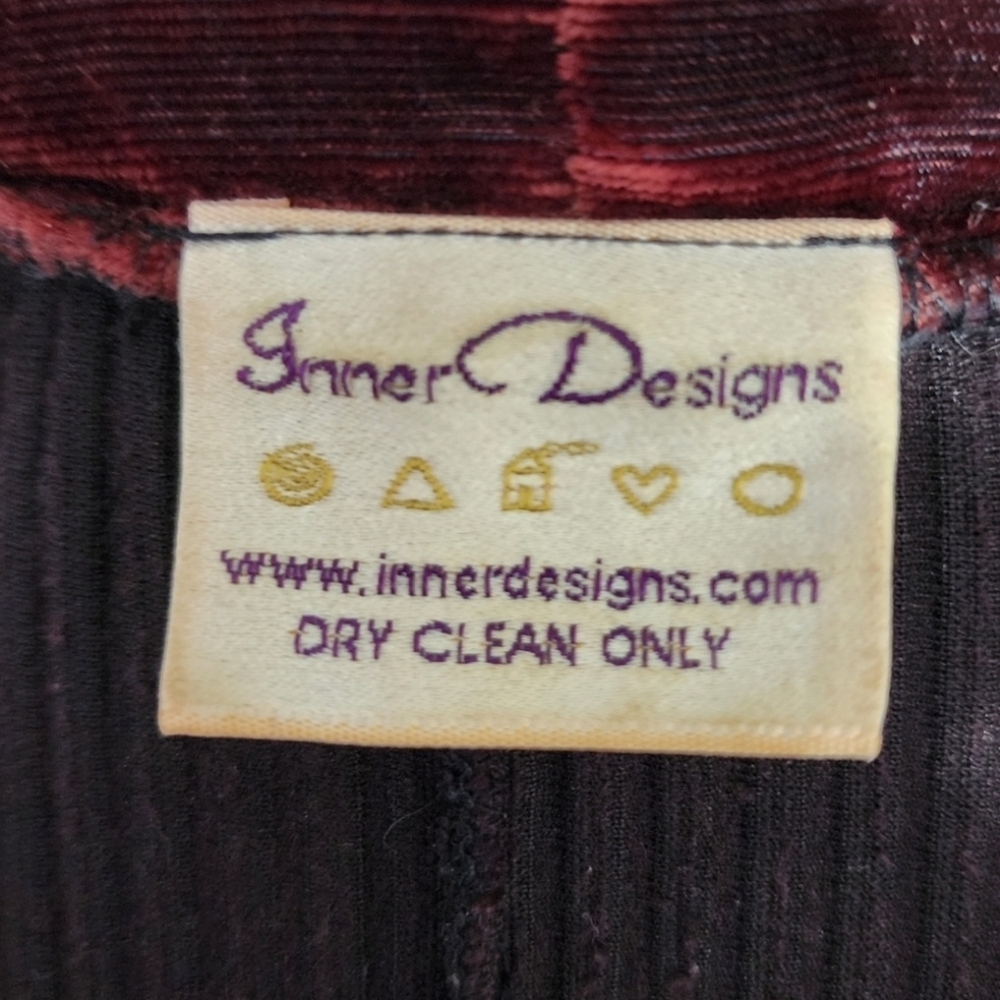 Inner Designs Coat Vintage Opera 1980s Chocolate Brown Size XL - Picture 12 of 15